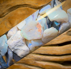 125.1cts - Vial of Lightning Ridge Opal