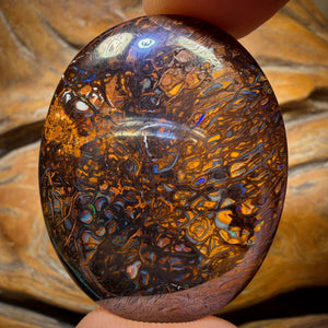 101.4cts - Tribal Yowah Nut Opal. Double Sided
