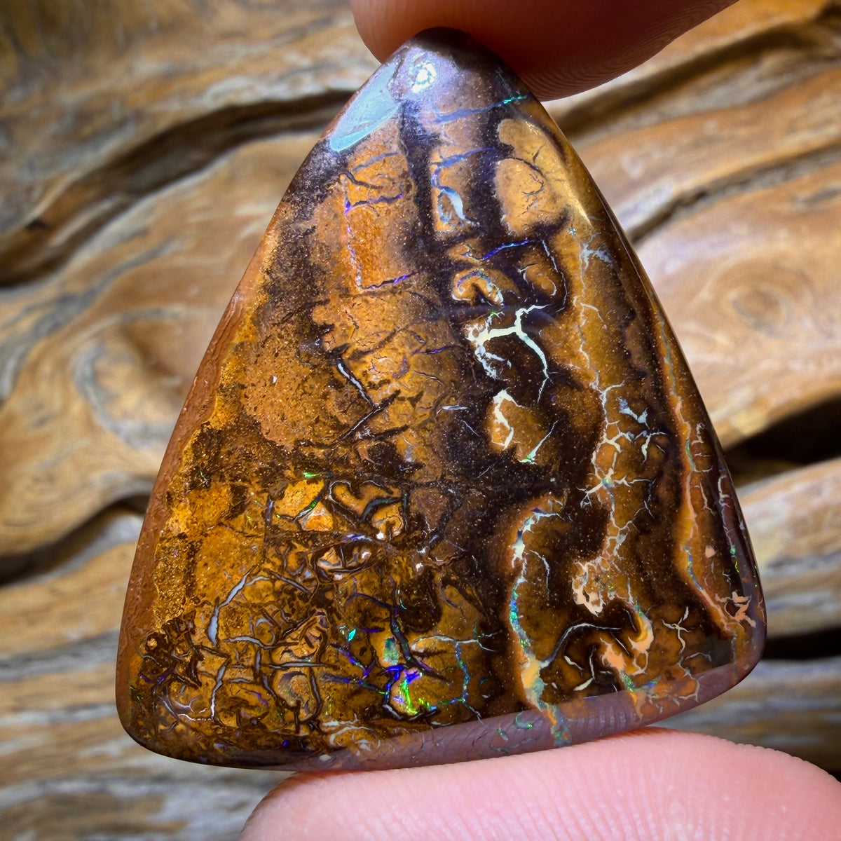 105.7cts - Tribal Queensland Boulder Opal. Australian Opal