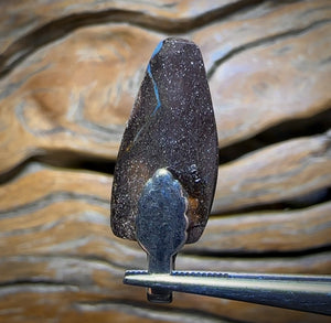 Solid Unisex Queensland Boulder Opal Pendant