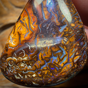 39 x 27mm - Drilled Tribal Queensland Boulder Opal Necklace