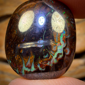 36.4cts - Tribal Yowah Nut Opal. Double Sided