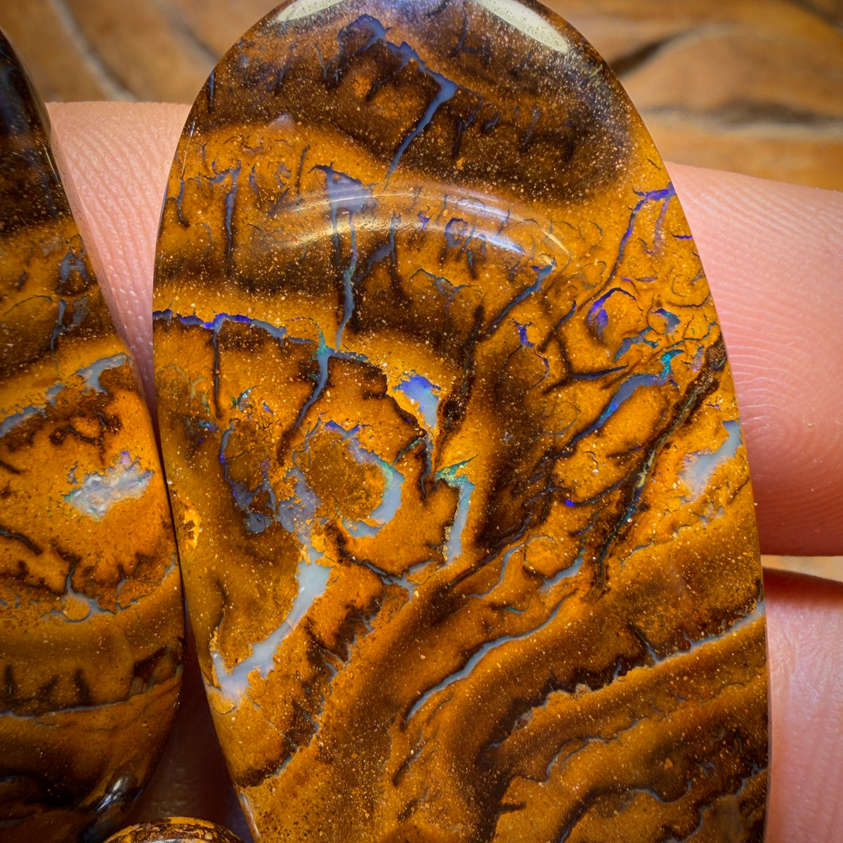 153.5cts - 3x Australian Tribal Boulder Opal’s. Wholesale Parcel