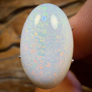 12.3cts - South Australian White Opal from Coober Pedy
