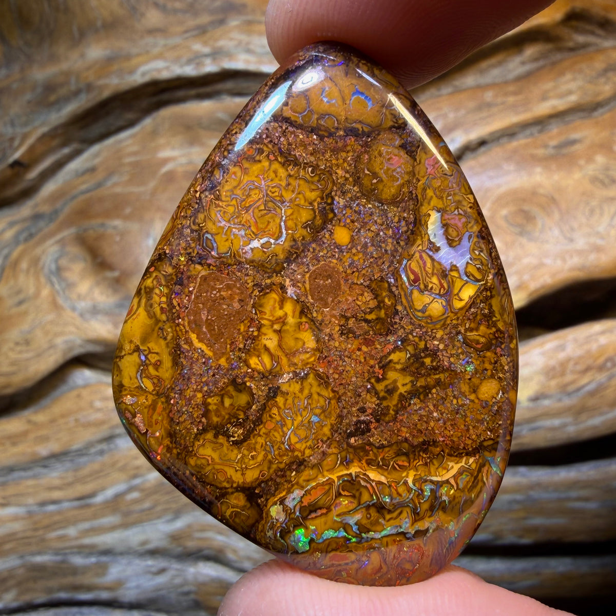 120.6cts -  Yowah Nut Conglomerate Opal. Australian Opal