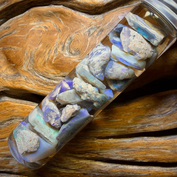 123cts - Lightning Ridge Opal Vial