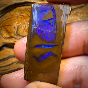 124.7cts - Queensland Boulder Opal Rough Preform from Duck Creek