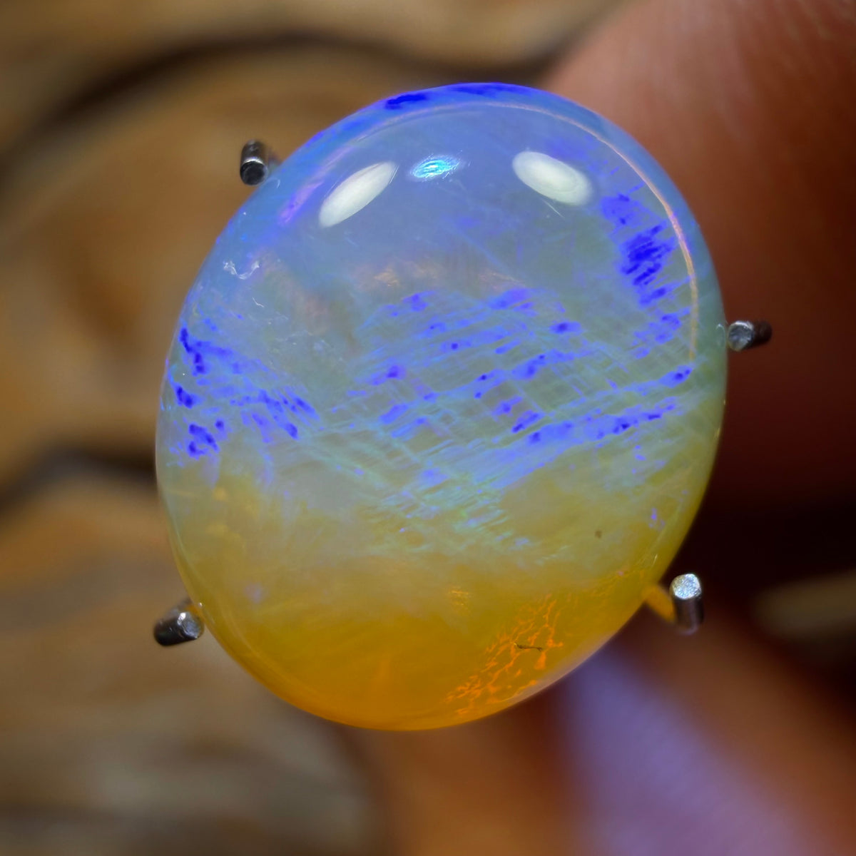 Roadshow Wild Card! 3.4cts - Lightning Ridge Crystal Opal