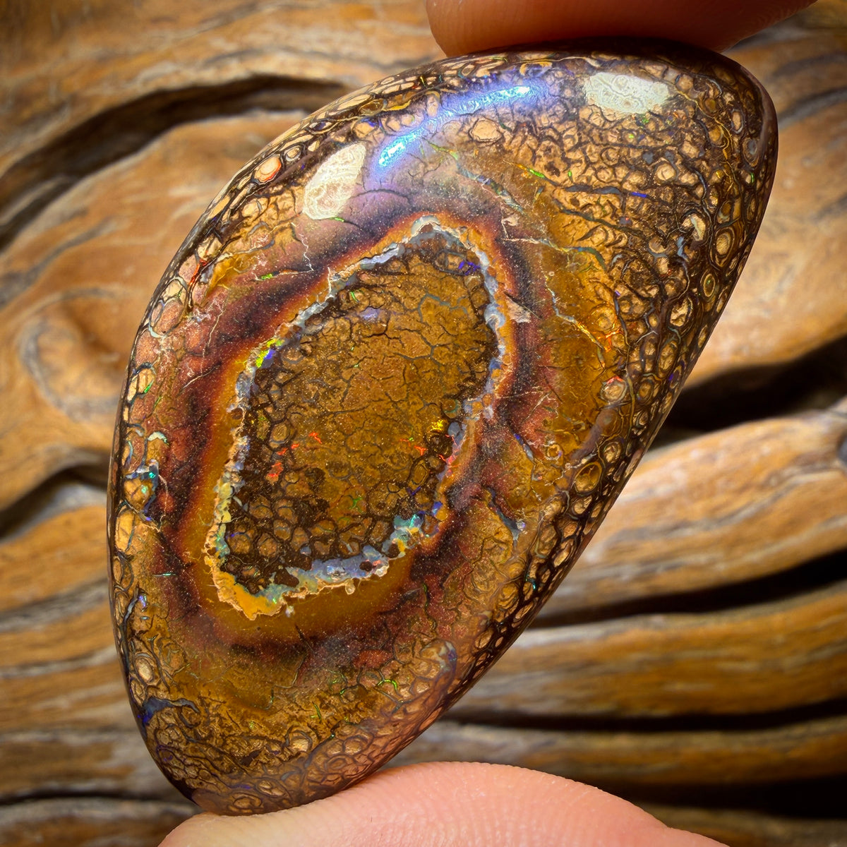 139.6cts - Large Tribal Boulder Opal from Yowah