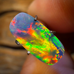 🔨 AUCTION 🔨 Reserve 💎 High Roller Banger Auction 💎 1.6cts - Kaleidoscope Australian Boulder Opal Doublet