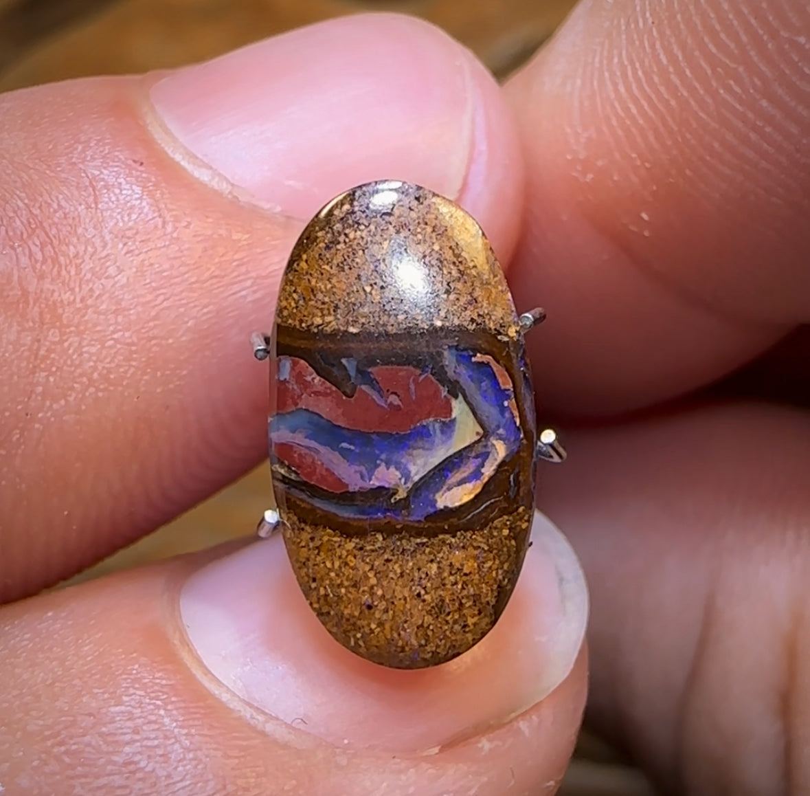 3.45cts - Queensland Boulder Opal from Yowah