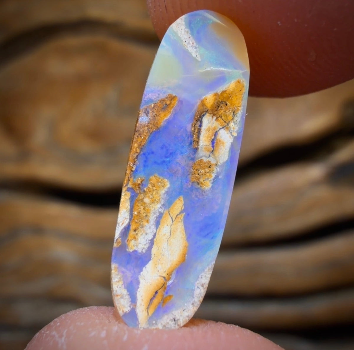 3.4cts - Solid Australian Boulder Pipe Opal