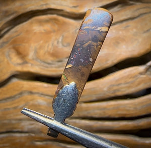 Solid Tribal Queensland Boulder Unisex Opal Pendant