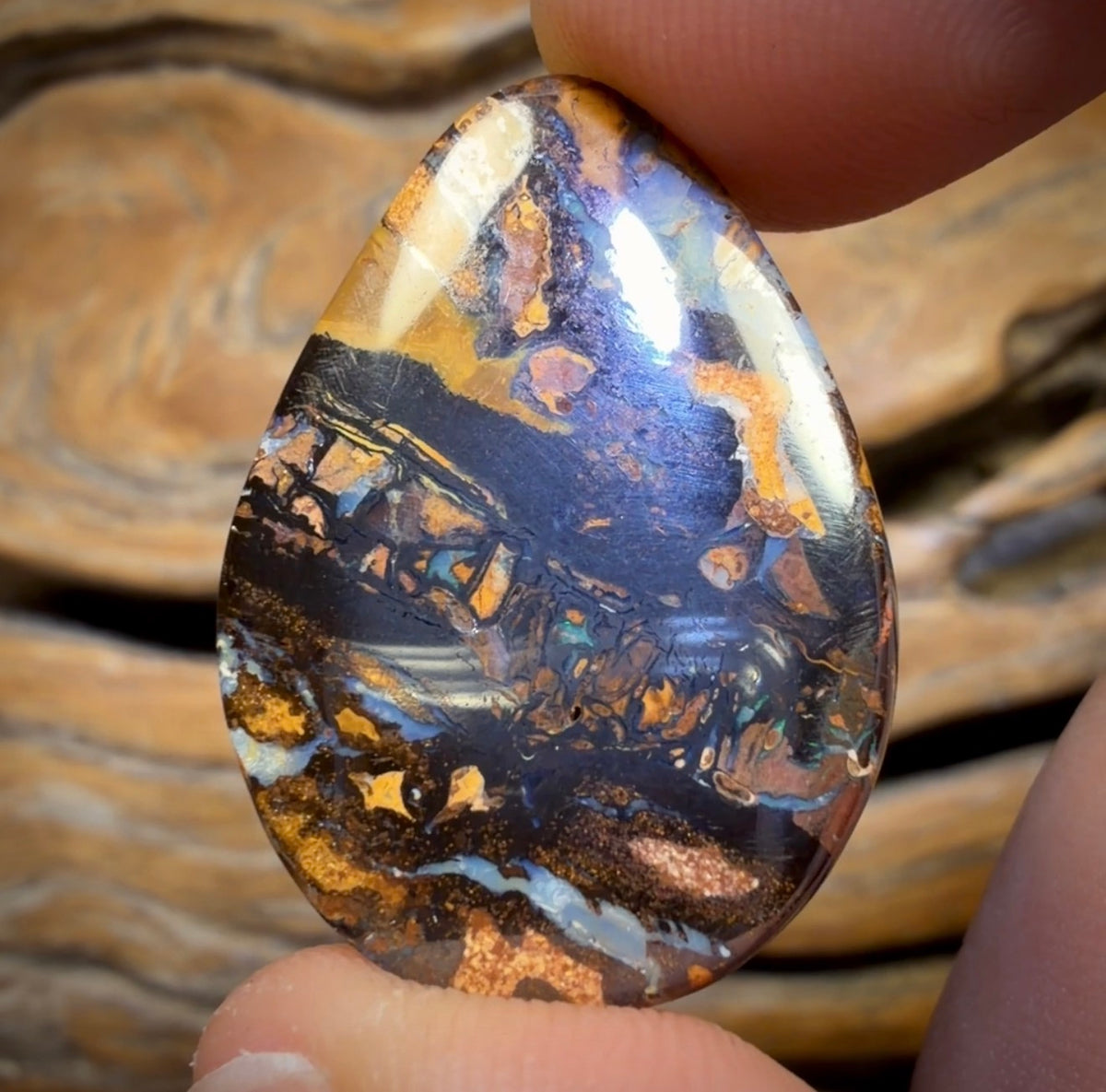 41.2cts - Queensland Boulder Opal from Yowah