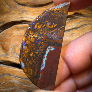 145cts - Tribal Yowah Nut Opal Rough Slab