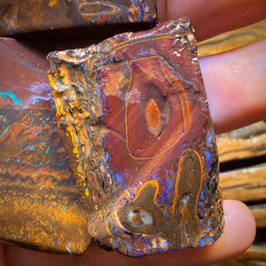 50% Off+ Card! 549.9cts - 3x Yowah Nut Rough Opal Parcel. Australian Opal