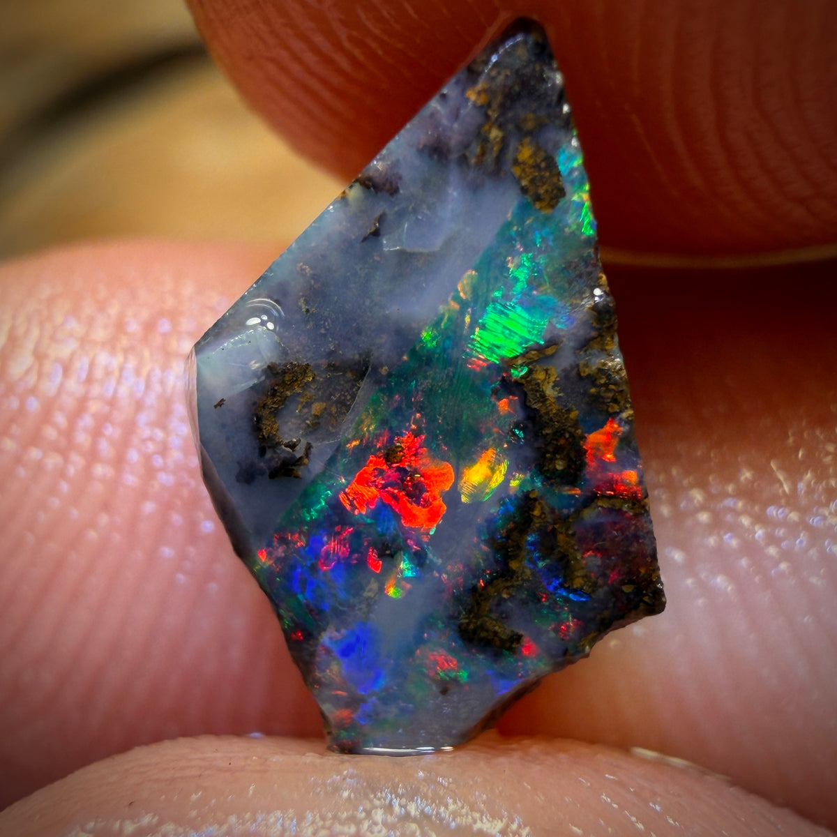 3.3cts - Queensland Boulder Seam Opal Rough Preform