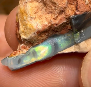 136.6cts - 15x Lightning Ridge Black Opal Rubs - Opal Whisperers