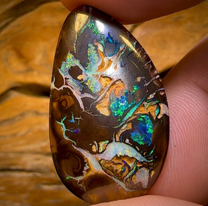47.9cts - Rare Top Broad Tribal Yowah Nut Opal