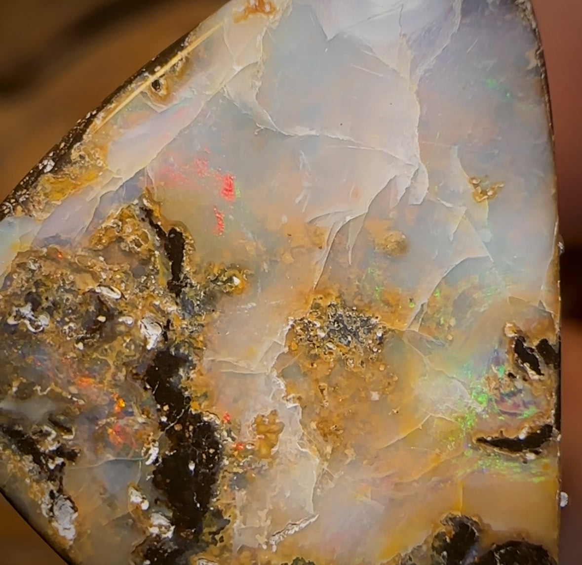 Auction Fall-Through = Your Gain! 🔥 Now More Than 50% Off RRP 🚨 19.3cts - Queensland Boulder Seam Opal BARGAIN