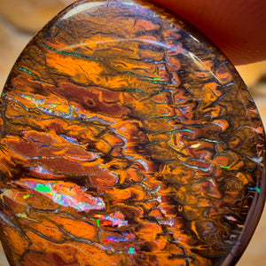 Bargain Card! 31.2cts - Awesome Tribal Yowah Nut Opal. Australian Opal