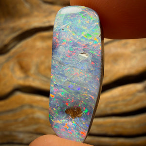 16.7cts - Queensland Boulder Seam Opal from Winton