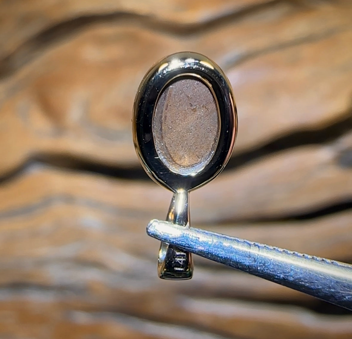 14k Gold - Queensland Boulder Opal Doublet Pendant - Opal Whisperers