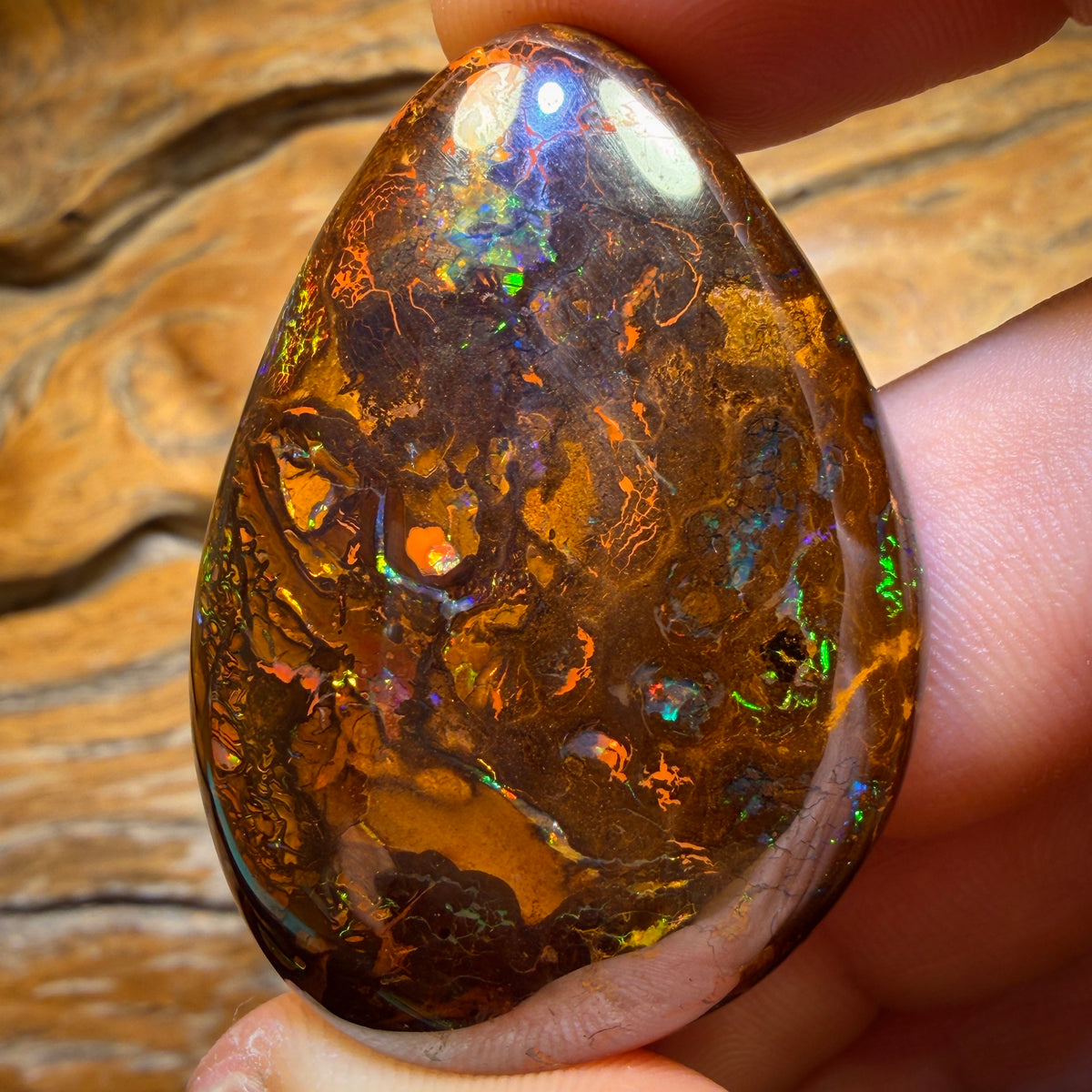 164.4cts - Yowah Nut Tribal Opal. Australian Opal