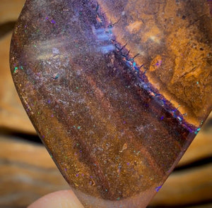 Wild Card! 50.9cts - Tribal Australian Boulder Opal from Yowah