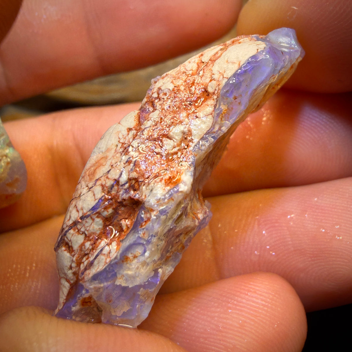 60.4cts - 2x Lightning Ridge Opal Rough Pieces