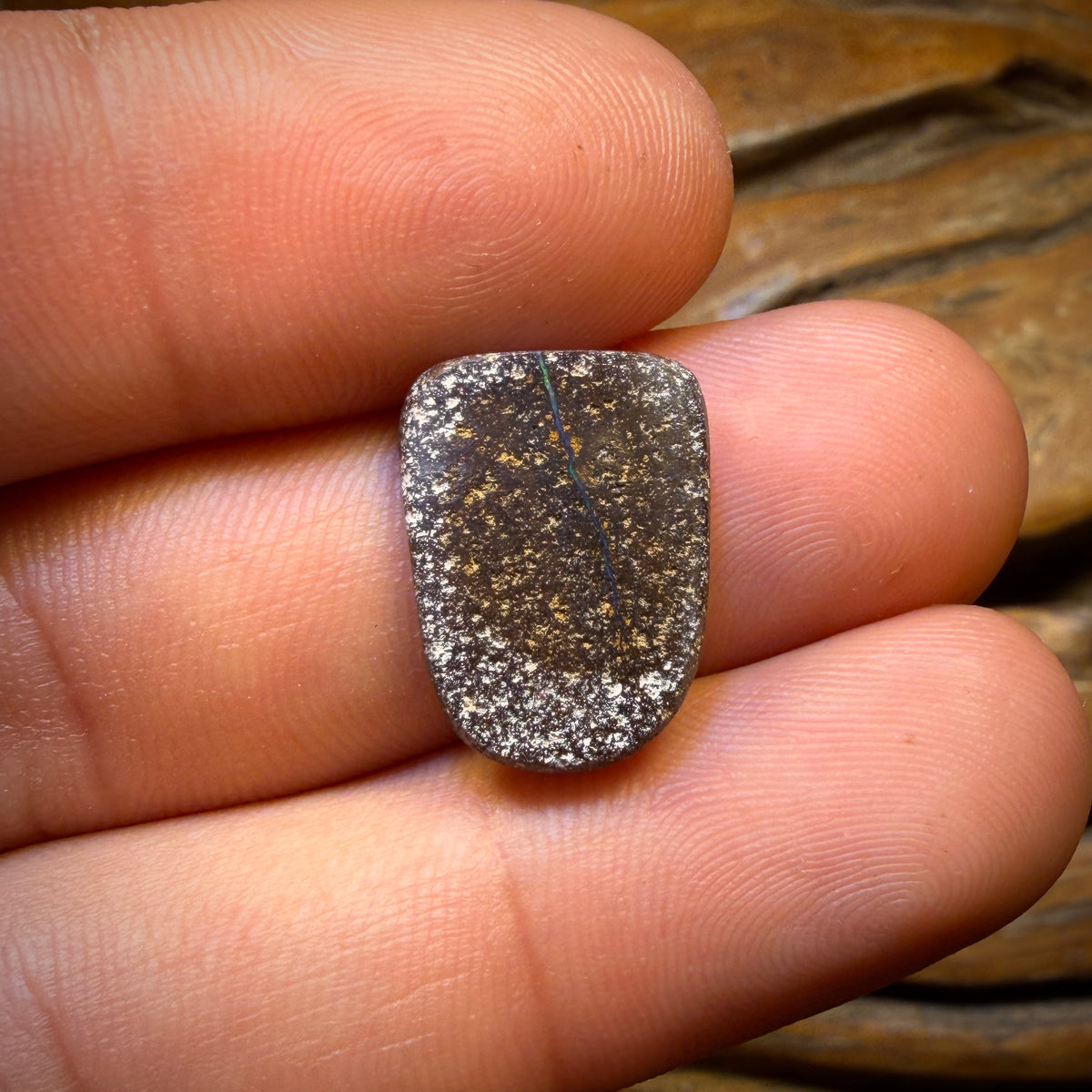 8.3cts - Awesome Waterscape Queensland Boulder Seam Opal