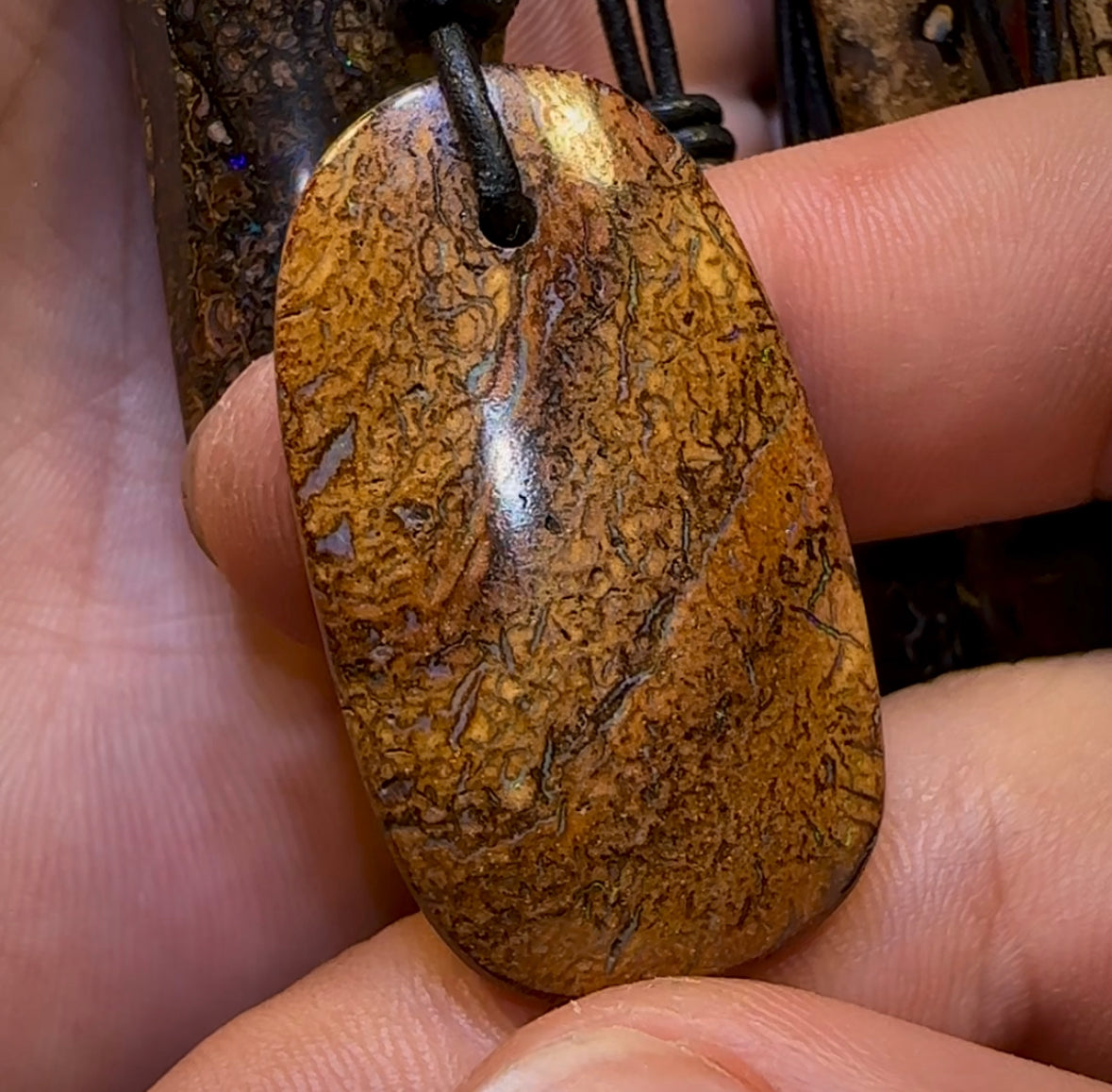 10x Drilled Yowah Boulder Opals. Bulk Wholesale Dealers Package - Opal Whisperers