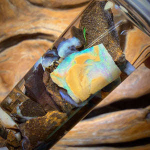 157cts - Vial of Australian Boulder Seam Opal Rough