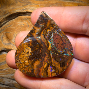 Bargain Card! 183.9cts - XL Tribal Yowah Nut Opal. Australian Opal