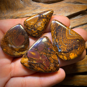 174.6cts - 4x Australian Tribal Boulder Opal’s. Wholesale Parcel