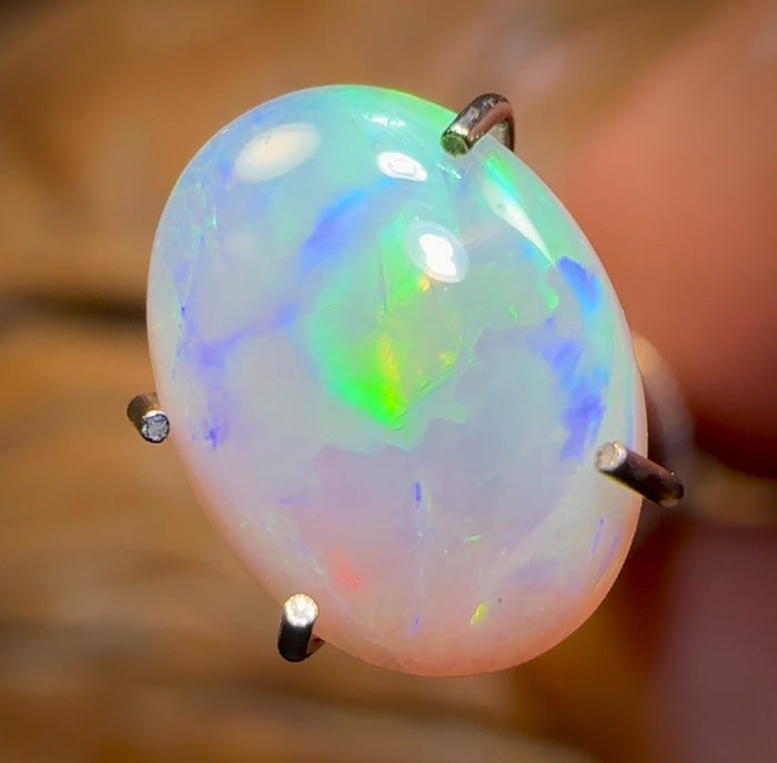 Opale cristal d'Australie-Méridionale de 1,05 ct