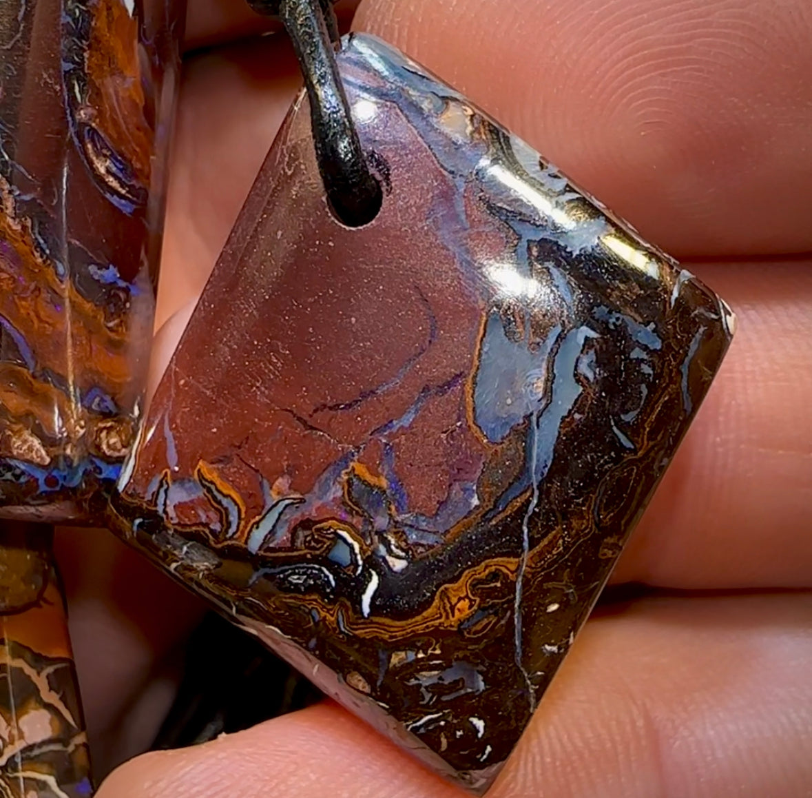 10x Drilled Yowah Boulder Opals. Bulk Wholesale Dealers Package BARGAIN - Opal Whisperers