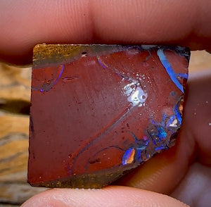 171.2cts - Tribal Queensland Boulder Opal Rough Piece from Koroit