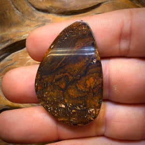 60.6cts - Tribal Yowah Nut Opal. Australian Opal