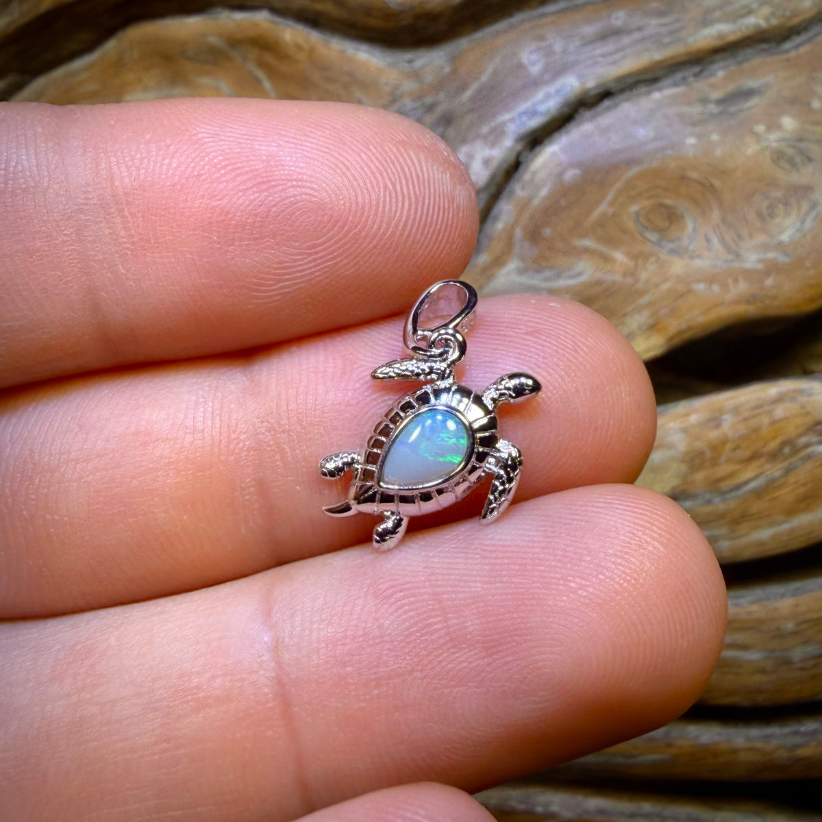 Sterling Silver - Solid South Australian Crystal Opal Pendants. BULK LISTING