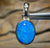 9k Gold - Queensland Boulder Doublet Opal Pendant Turquoise/ Aqua Blue - Opal Whisperers