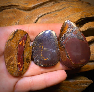 295.1cts - 3x Australian Tribal Boulder Opal’s. Wholesale Dealers Parcel $0.50c/ct