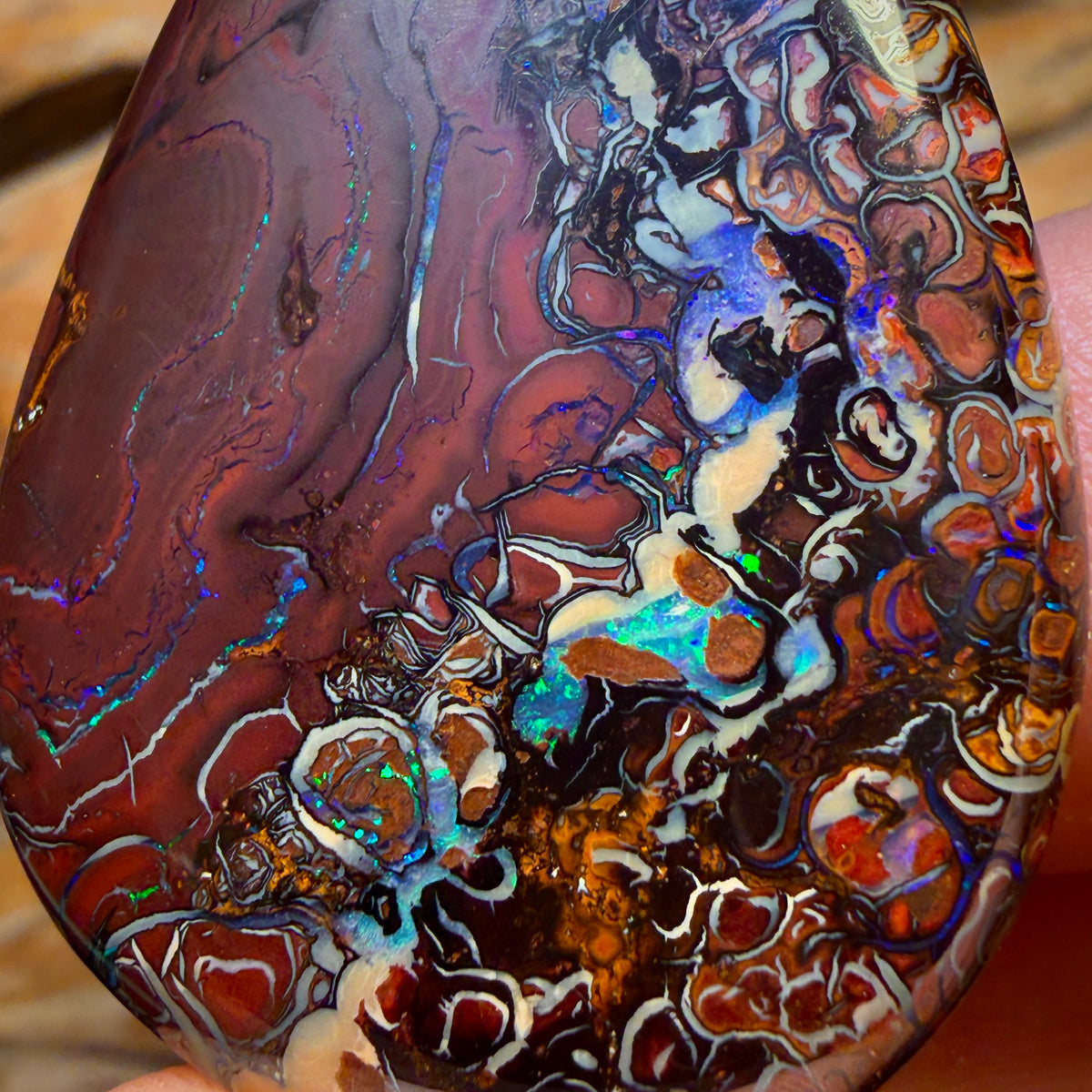 $1000 Off Card! 96.7cts - Top Tribal Queensland Boulder Opal from Koroit