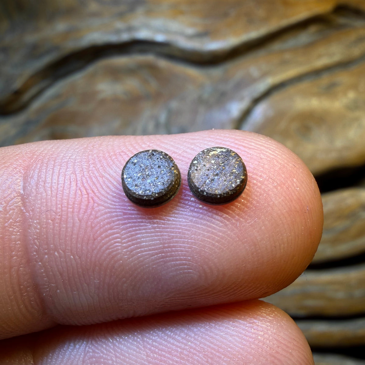 HDW 0.6cts - Australian Boulder Opal Doublet Pair