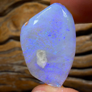 19.1cts - Lightning Ridge Crystal Opal Rough Rub