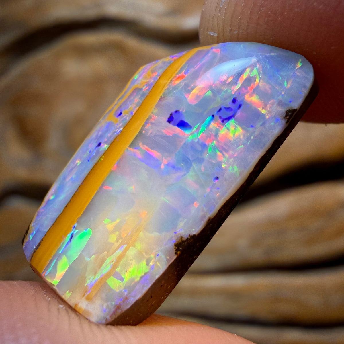 HDW 14.4cts - Top Queensland Boulder Seam Opal Heritage Collection