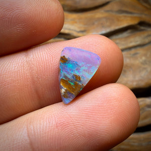 3.1cts - Wood Fossil Replacement Boulder Opal from Yowah