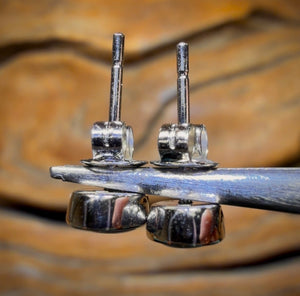 14k White Gold - Classic Queensland Boulder Doublet Earrings Old Gold Price