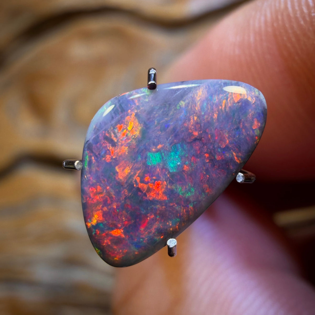 2.1cts - Lightning Ridge Red On Black Opal … this is the one