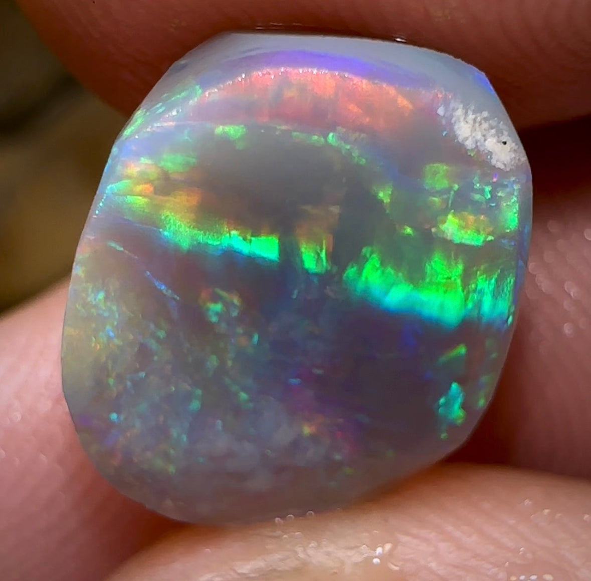 5.6cts - Lightning Ridge Dark Opal Rub - Opal Whisperers
